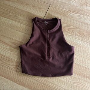 YPB Abercrombie & Fitch Brown SculptLux Top Medium